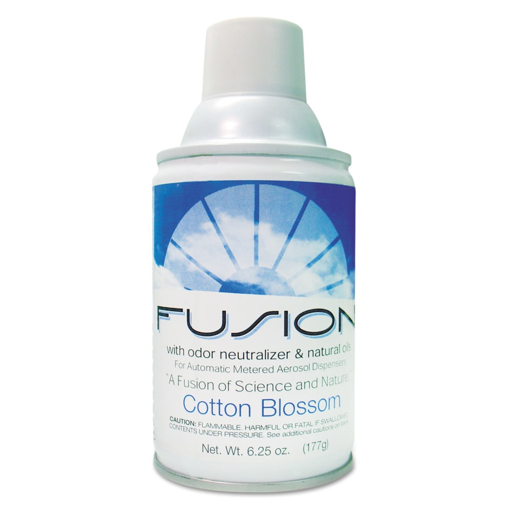 Fresh Products Fusion Metered Aerosols, Cotton Blossom Scent, 6.25 Oz, Pack of 12 MPN:MA12BL