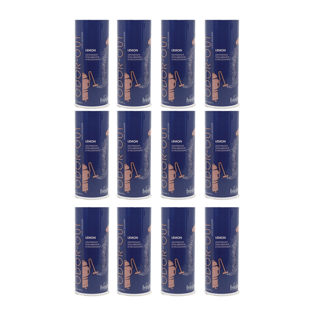 Fresh Products Odor-Out Rug/Room Deodorant, Bouquet, 12 oz, Shaker Can, 12/Box MPN:OOC-F-012I048M-57