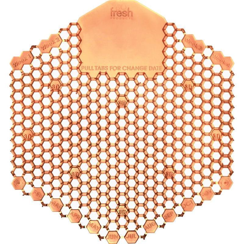 Wave 2.0 Urinal Deodorizer Screens, Mango Fragrance, Orange, Pack of 10 MPN:2WDS60 MAN