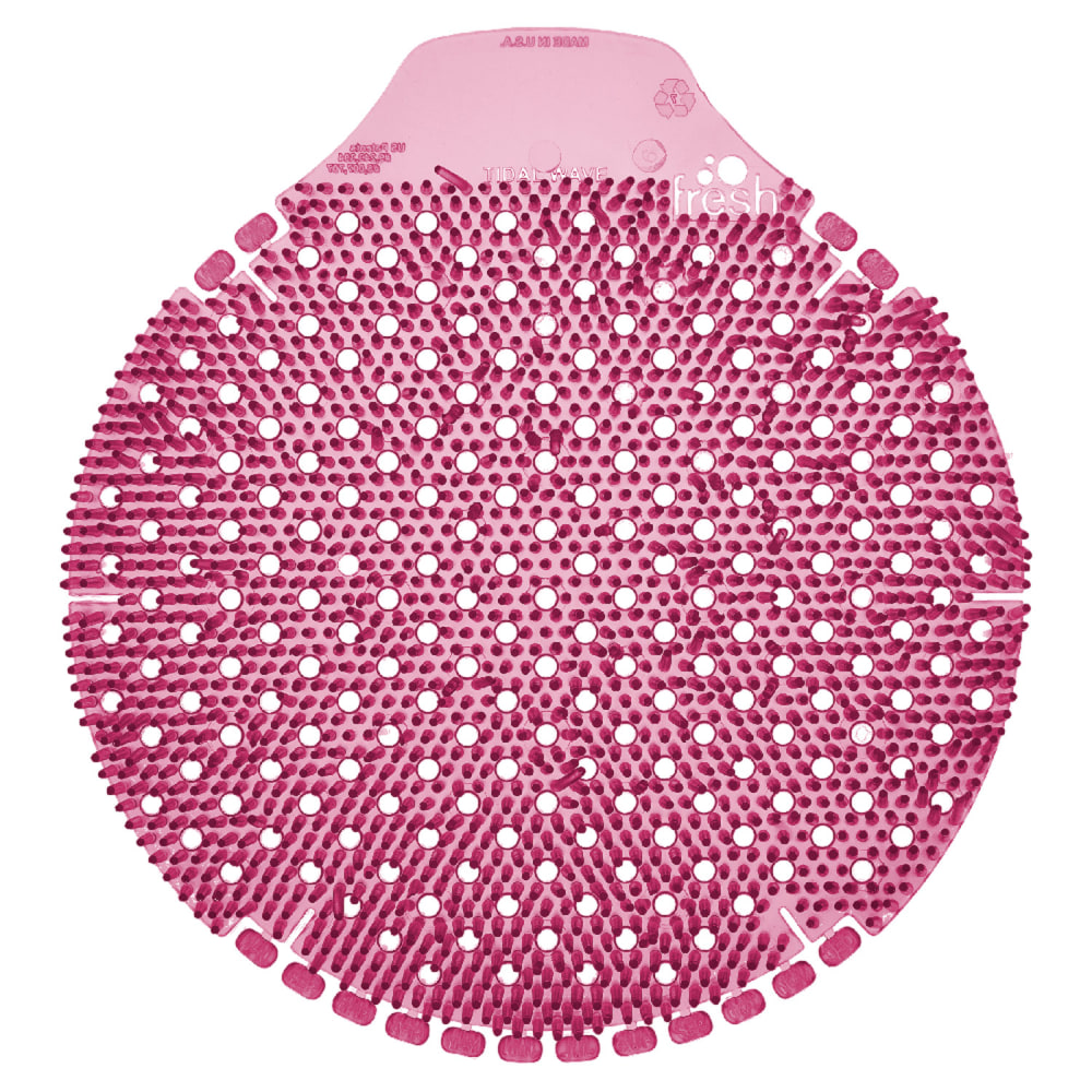 Fresh Products Tidal Wave, Urinal Screen, Apple Scent, 0.42 oz, Red, 6/Box MPN:TWDS-F-006I036M-01
