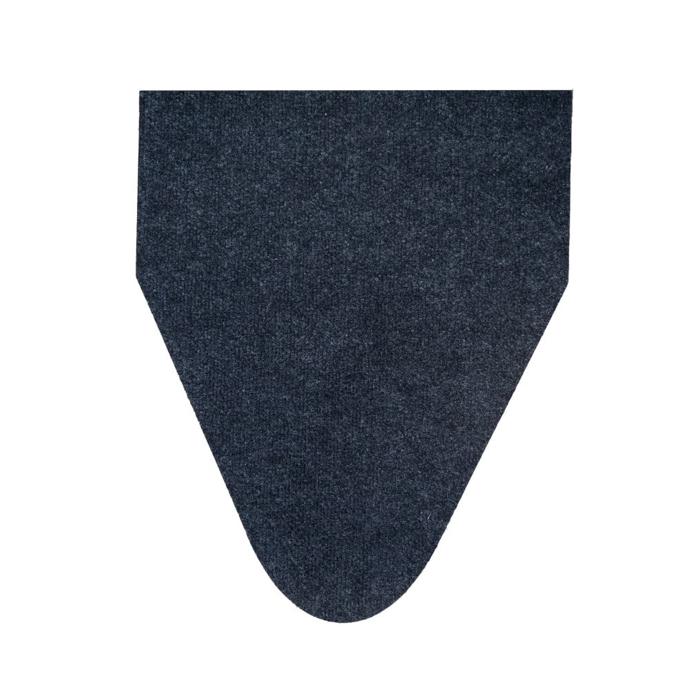 Fresh Products Polyester Carpet Urinal Mats, Black/Gray, Pack Of 6 Mats MPN:WCBUM-F-000I006M-BLK