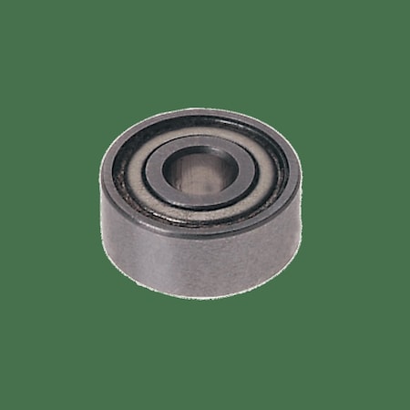 Radial Ball Bearing, Double Shielded Closure, 1/8 in Bore Dia MPN:62-100
