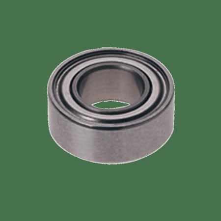 Radial Ball Bearing, Double Shielded Closure, 1/4 in Bore Dia MPN:62-103