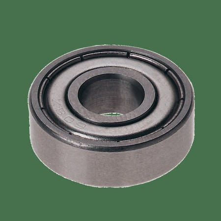 Deep Groove Radial Ball Bearing, Double Shielded Closure, 8 mm Bore Dia MPN:62-108