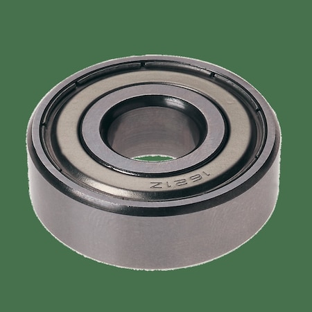 Radial Ball Bearing, Double Shielded Closure, 1/2 in Bore Dia MPN:62-116