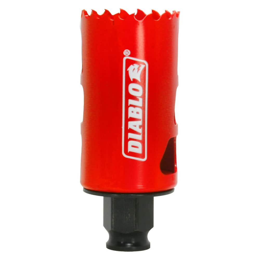 Hole Saws, Saw Diameter (Inch): 1-9/16 , Saw Material: Bi-Metal , Cutting Depth (Inch): 2-3/8 , Cutting Depth (mm): 60.00 , Cutting Edge Style: Toothed  MPN:DHS1563