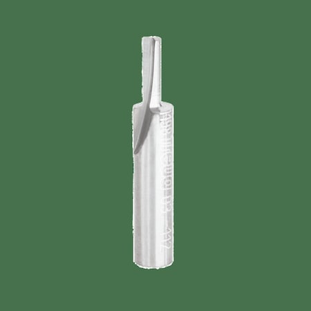 Single Flute Straight Bit, 1/8