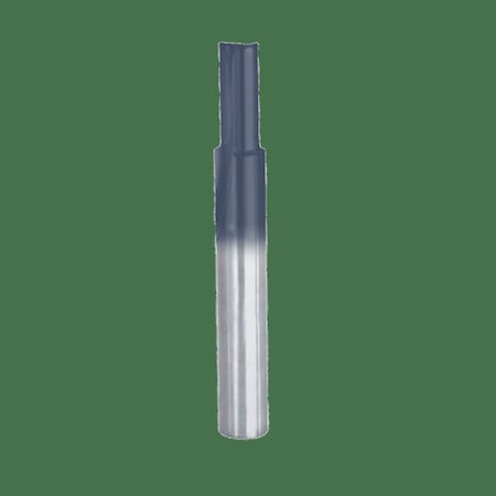 Double Flute Straight Bit, 3/16
