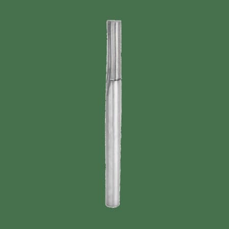 Double Flute Straight Bit, 1/4