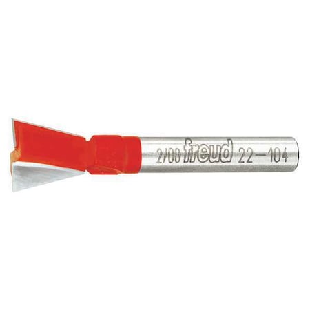 Dovetail Router Bit, 1/2