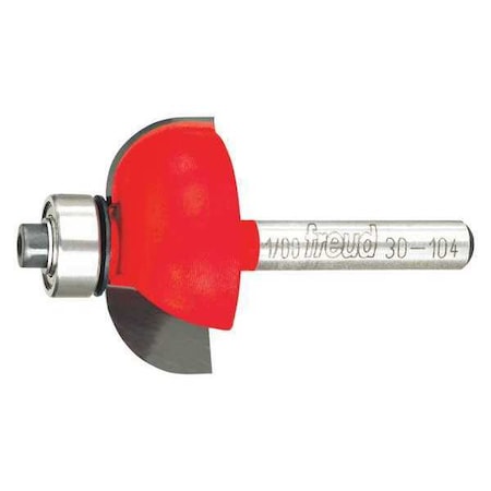 Cove Router Bit, 1-1/4 Cutting Dia. MPN:30-104