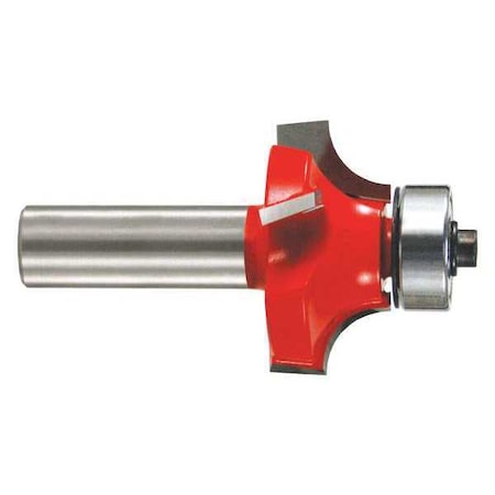Roundover Cut Profile Router Bit, 1-1/4