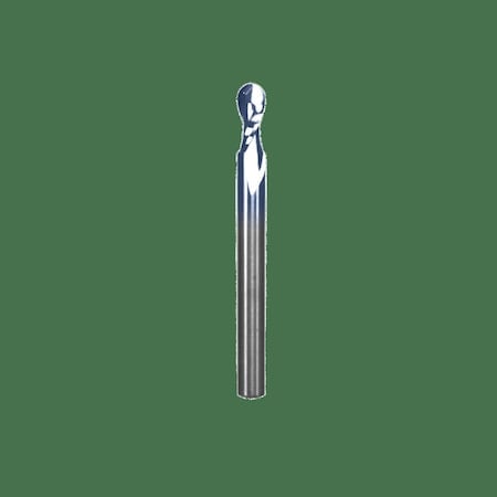 Up Cut Spiral Ball Nose, 1/4