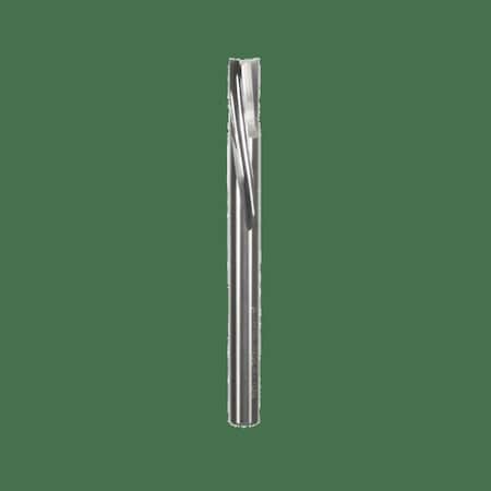 O-Flute Down Spiral Bit, 1/4