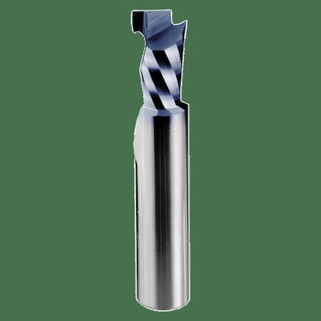 One Flute Mortise Compression Bit, 3/8