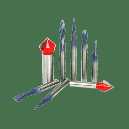 Piece CNC Router Bit Signmaking Set, 8 MPN:87-108