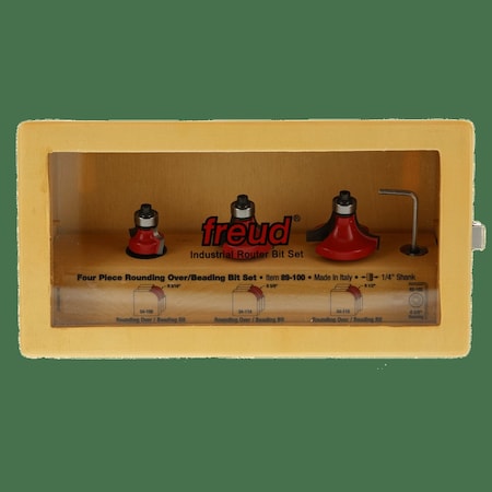 Piece Round Over/Beading Bit Sets (1/4 MPN:89-100