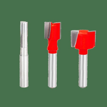 Piece Undersized Plywood Bit Set (1/4