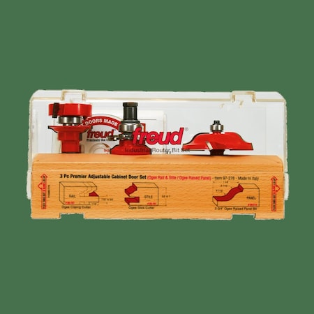 Piece Premier Adjustable Cabinet Bit Set MPN:97-276