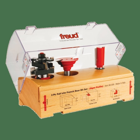 Piece French Door Bit Set, 3 MPN:98-308