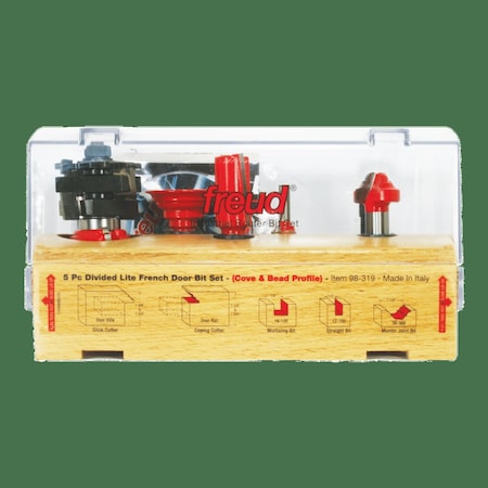 Piece French Door Bit Set, 5 MPN:98-319