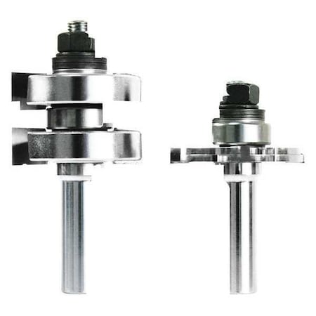 Router Bit Set, 2 Pc, Carbide MPN:99-036