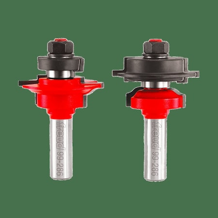 Glass Panel Cabinet Door Bit Set, 2