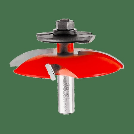 Raised Panel Bit w/Backcutters (Quadra-C MPN:99-569