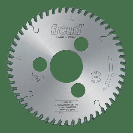 Flat Tooth Scoring, 180mm x 54T MPN:LI20MBB3
