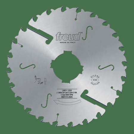 Thin Kerf Gang Rip Blade, 300mm x 24+2 MPN:LM0112
