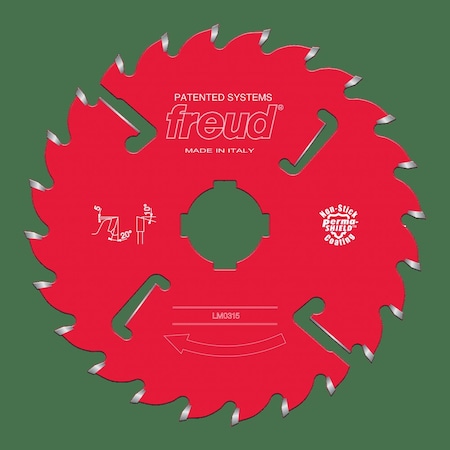 Thin Kerf Gang Rip Blade, 350mm x 24+2+2 MPN:LM0315