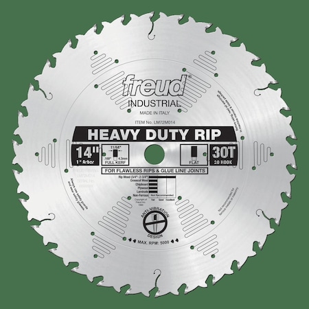 Heavy-Duty Rip Blade, 14