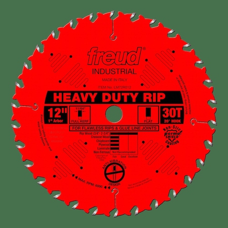 Heavy-Duty Rip Blade, 12