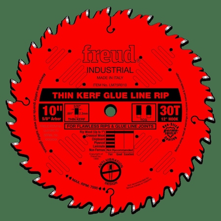 Circular Saw Blade, Carbide, Dia 10 in MPN:LM75R010