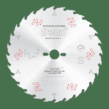 Thin Kerf Carbide Tipped Blade to Cut So MPN:LU1F02