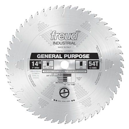 General Purpose Blade, 14