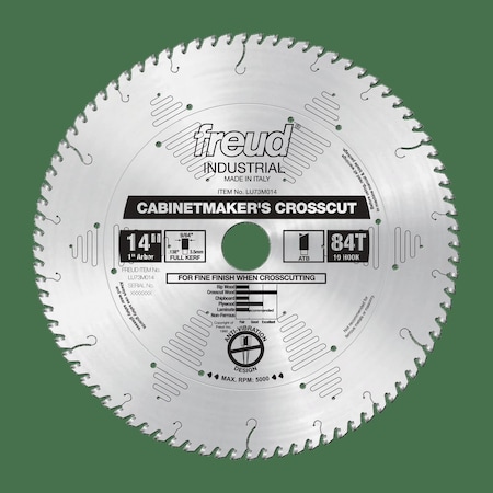 Cabinetmakers Crosscut Blade, 14