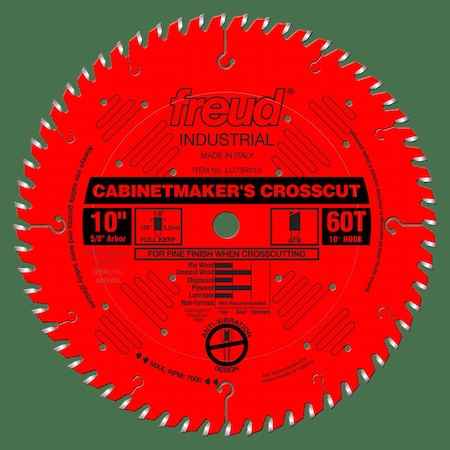 Cabinetmakers Crosscut Blade, 10