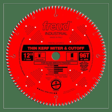 Thin Kerf Ultimate Cut-Off Blade, 12 MPN:LU74R012