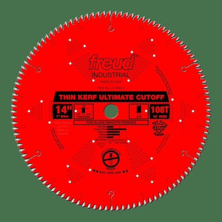 Thin Kerf Ultimate Cut-Off Blade, 14 MPN:LU74R014