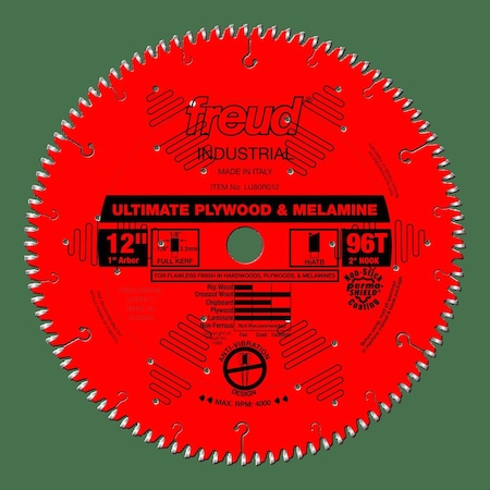 Ultimate Plywood and Melamine Blade, 12 MPN:LU80R012