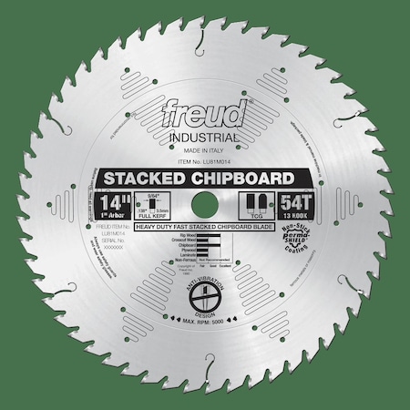 Heavy Duty Stacked Chipboard Blade, 14 MPN:LU81M014
