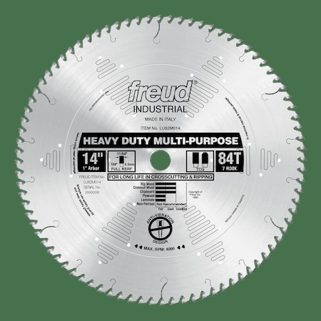 Heavy Duty Multi-Purpose Blade, 14