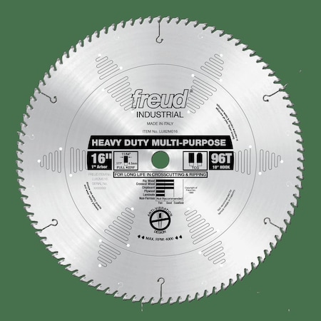 Heavy Duty Multi-Purpose Blade, 16