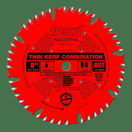 Thin Kerf Combination Blade, 8