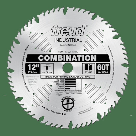 CircularSawBlade, Carbide, Dia:12