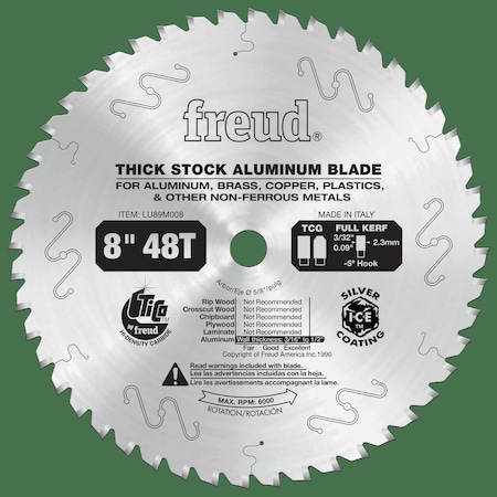CircularSawBlade, Carbide, Dia:8