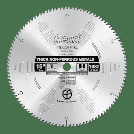 Thick Stock Aluminum Metal Blade, 15 MPN:LU89M015