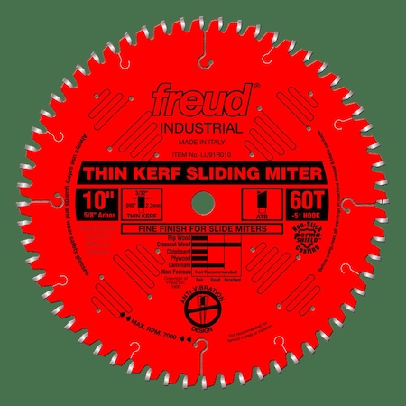 Thin Kerf Sliding Compound Miter Saw Bla MPN:LU91R010