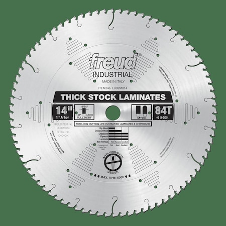 Thick-Stock Laminate Blade, 14